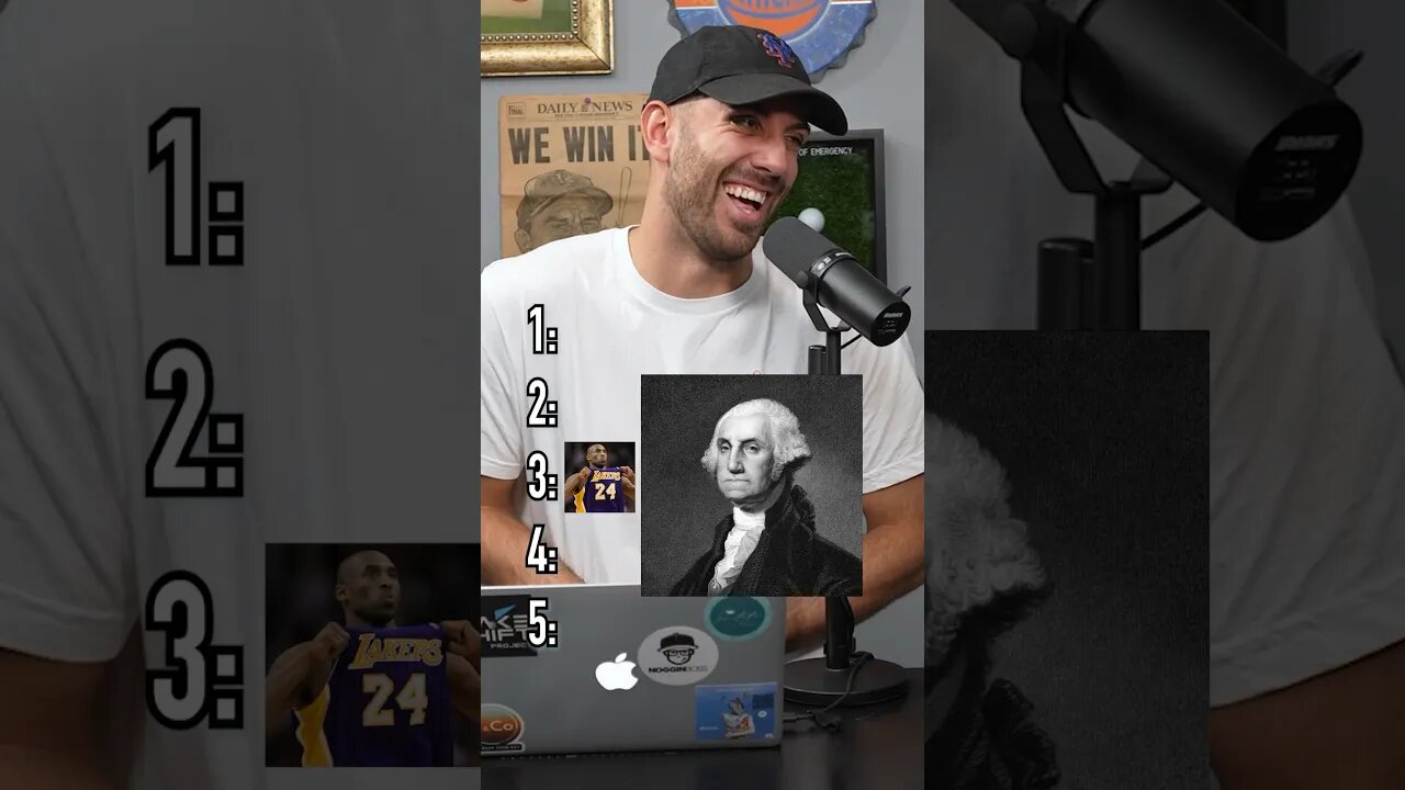 LEGENDARY PEOPLE Ranking! Where Does Kobe Go?! #shorts #legends #kobe #ranking #elvis