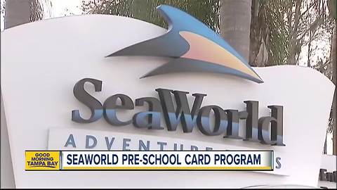 SeaWorld offering free admission throughout 2018 for kids 5 and under