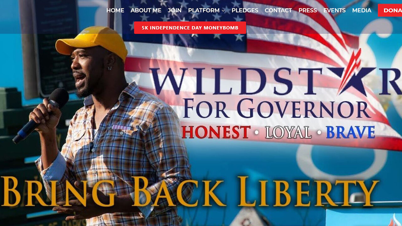 INTERVIEW: Nikolas Wildstar Calif Gubernatorial Candidate