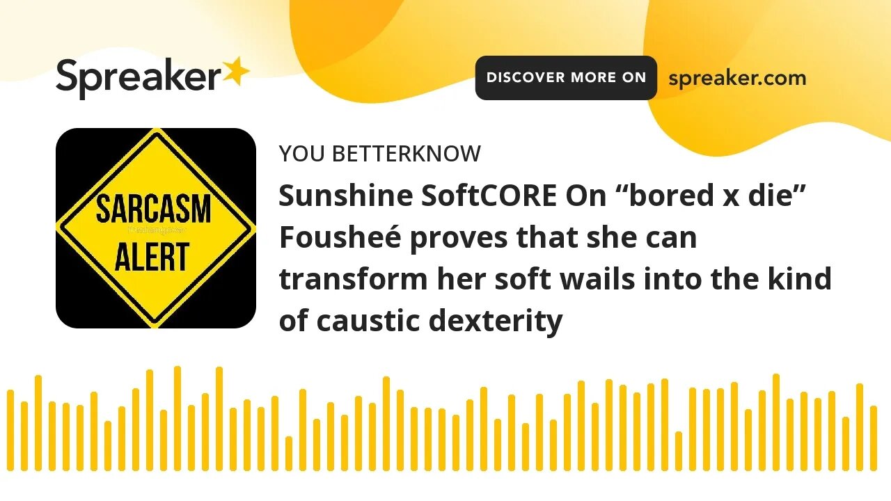 Sunshine SoftCORE On “bored x die” Fousheé proves that she can transform her soft wails into the kin