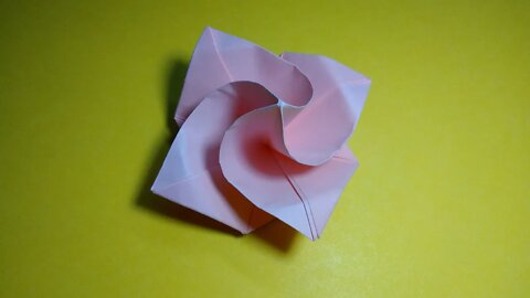 🌹A simple rose made of paper | Origami - paper flowers.