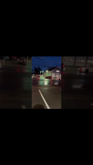 Line Up for Gas Blocking Fire Department