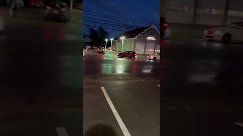 Line Up for Gas Blocking Fire Department