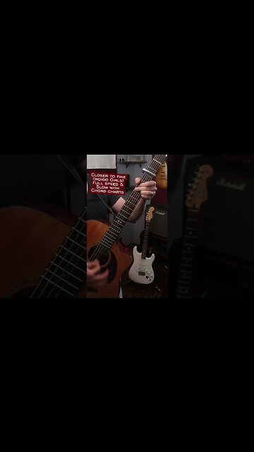 Closer to fine up close with chord charts! #shorts