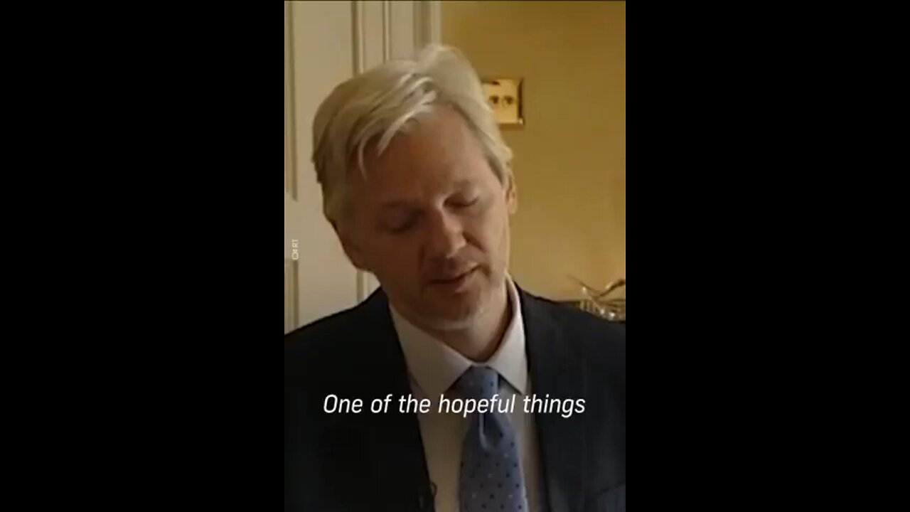 Julian Assange Speaks Out On Media and War