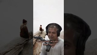 It's hard to start meditating - Naval Ravikant and Joe Rogan #shorts #meditation