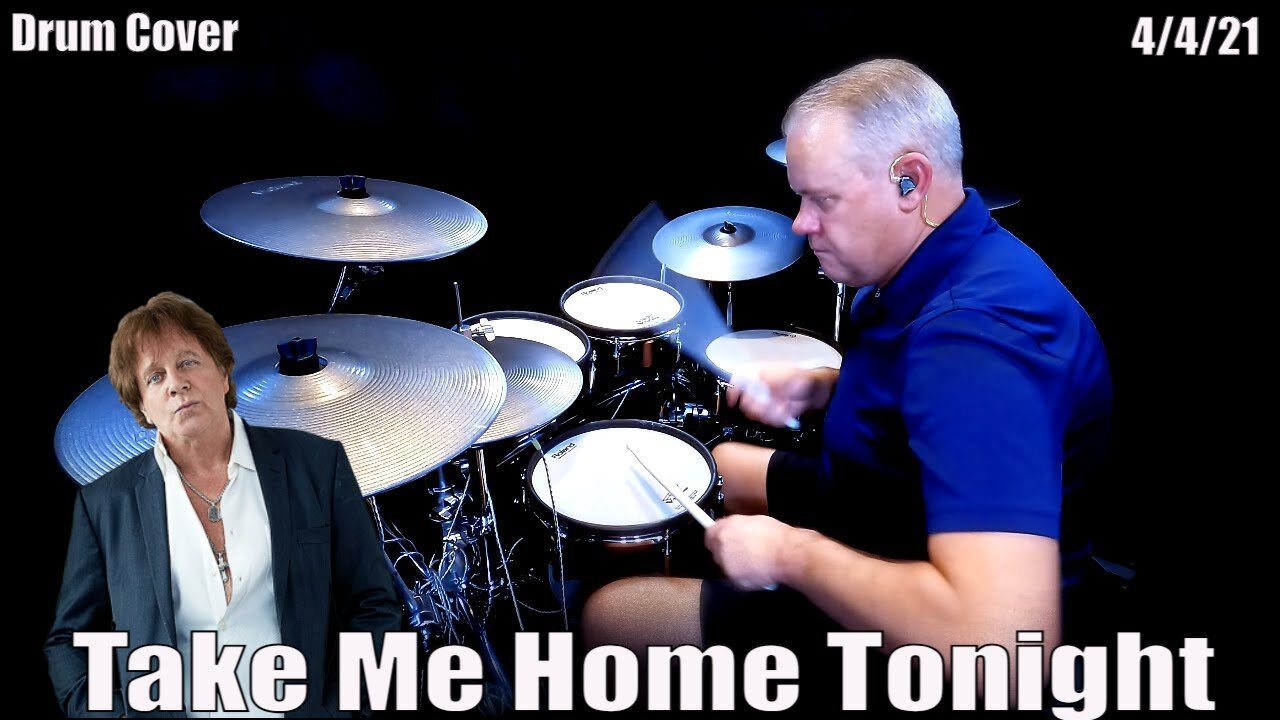 Eddie Money - Take Me Home Tonight - Drum Cover #EddieMoney