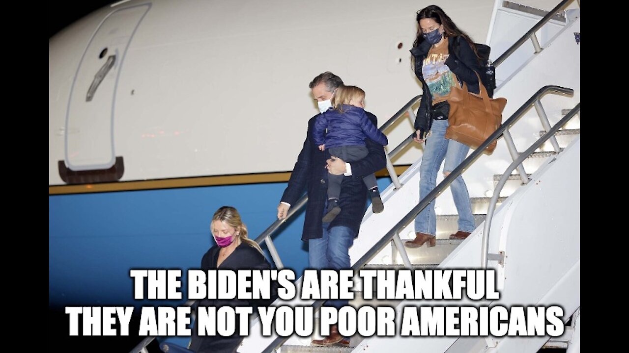 Biden Family At $30M Nantucket Compound For Thanksgiving While America Suffers