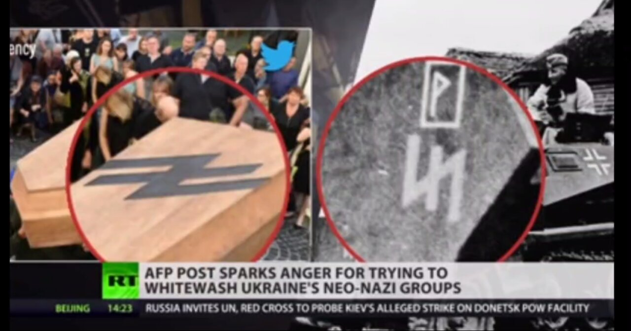 AFP post sparks anger for trying to whitewash Ukraine´s Neo-Nazi groups