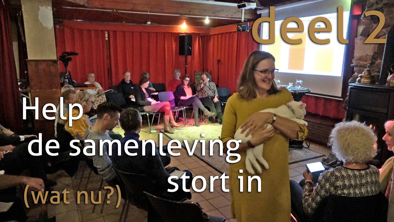 Lezing: "Help de samenleving stort in. Wat nu?" - Michaéla Schippers, Bosvreugd, Tilburg (deel2)