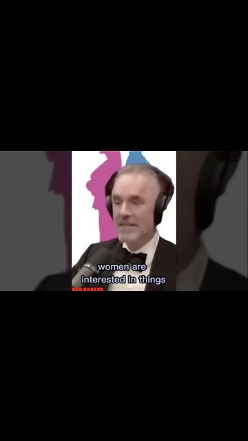 Jordan Peterson "BIG difference between Men and Women".. #shorts