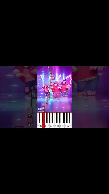 monkeys singing chinese live concert (@AgeofApes) - Octave Piano Tutorial