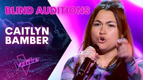 Caitlyn Bamber Sings A Track By Coach Guy Sebastian The Blind Auditions The Voice Australia