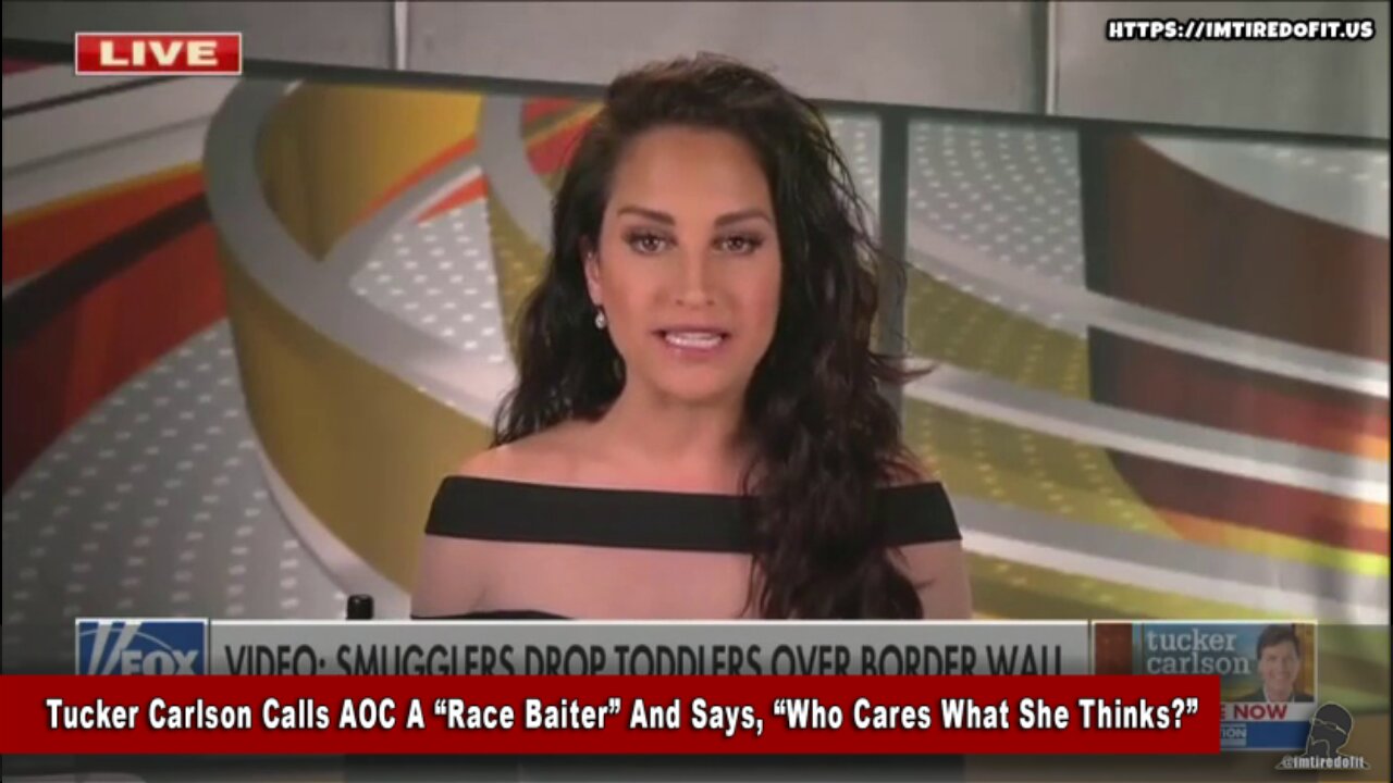 Tucker Carlson calls AOC a "totally reckless race baiter"