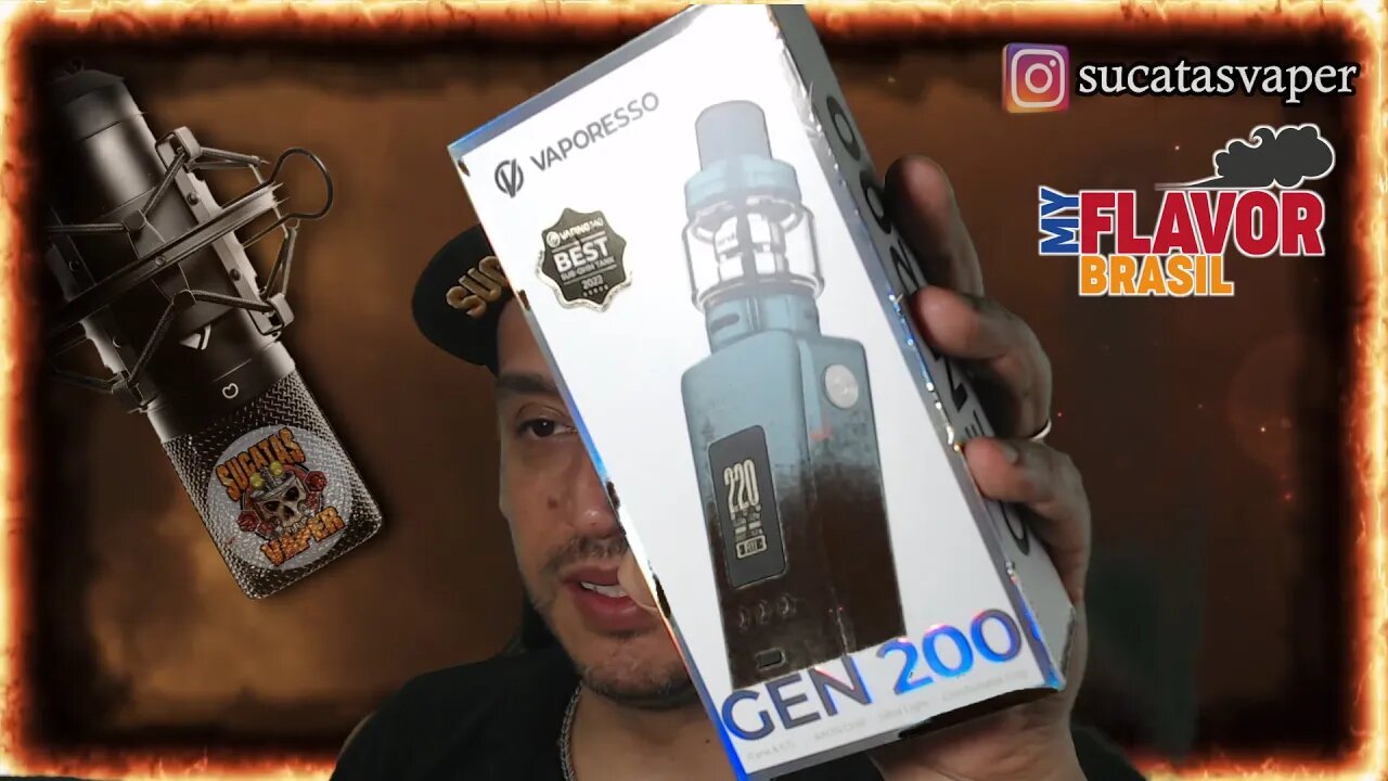 ANALISE/REVIEW VAPORESSO GEN 200 KIT PT-BR