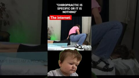 Chiropractic is specific or it is nothing