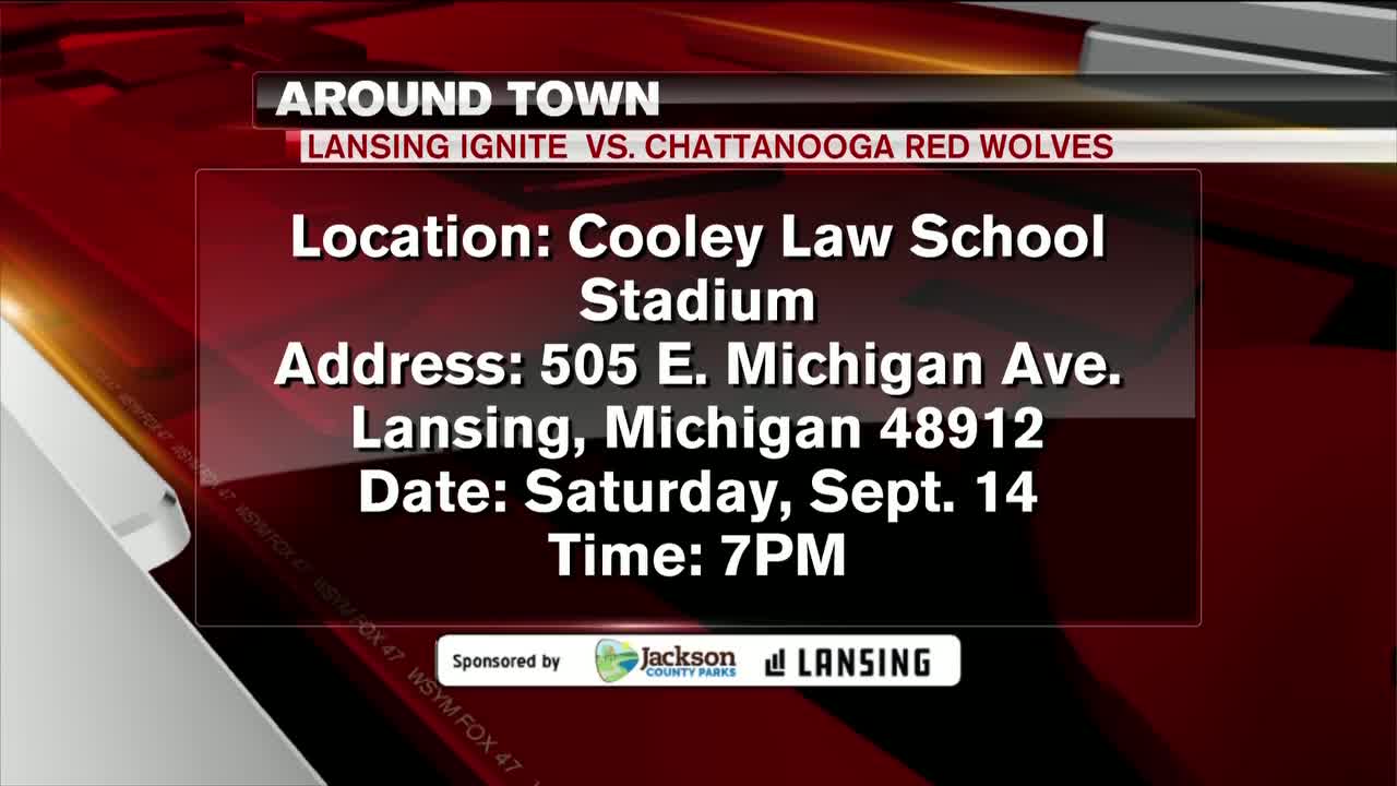 Around Town - Lansing Ignite vs. Chattanooga Red Wolves - 9/12/19