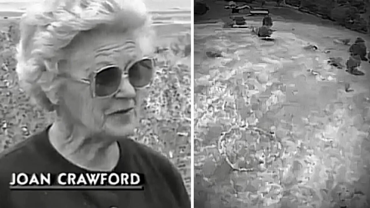 Joan Crawford witnessed an enormous light leaving a circle in her field, Flinders Ranges, 1989