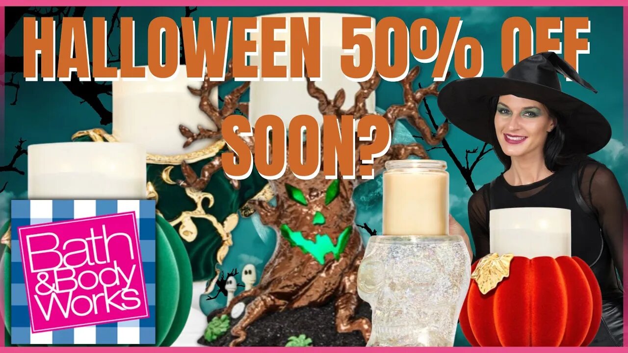 HALLOWEEN GOING 50% OFF October 19th? | Bath & Bodyworks | Website Walk Thru | #bathandbodyworks