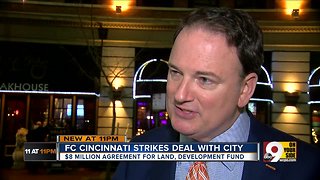 FC Cincinnati finalizes land deal with city