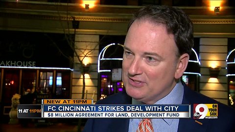 FC Cincinnati finalizes land deal with city