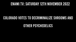 Colorado Votes to Decriminalize Shrooms and Other Psychedelics