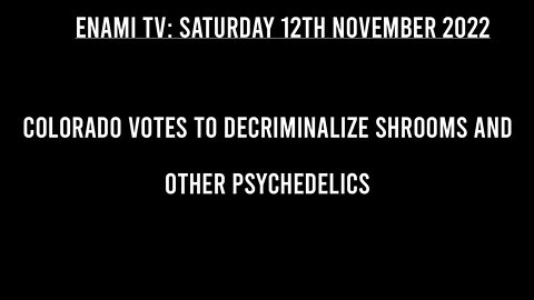 Colorado Votes to Decriminalize Shrooms and Other Psychedelics