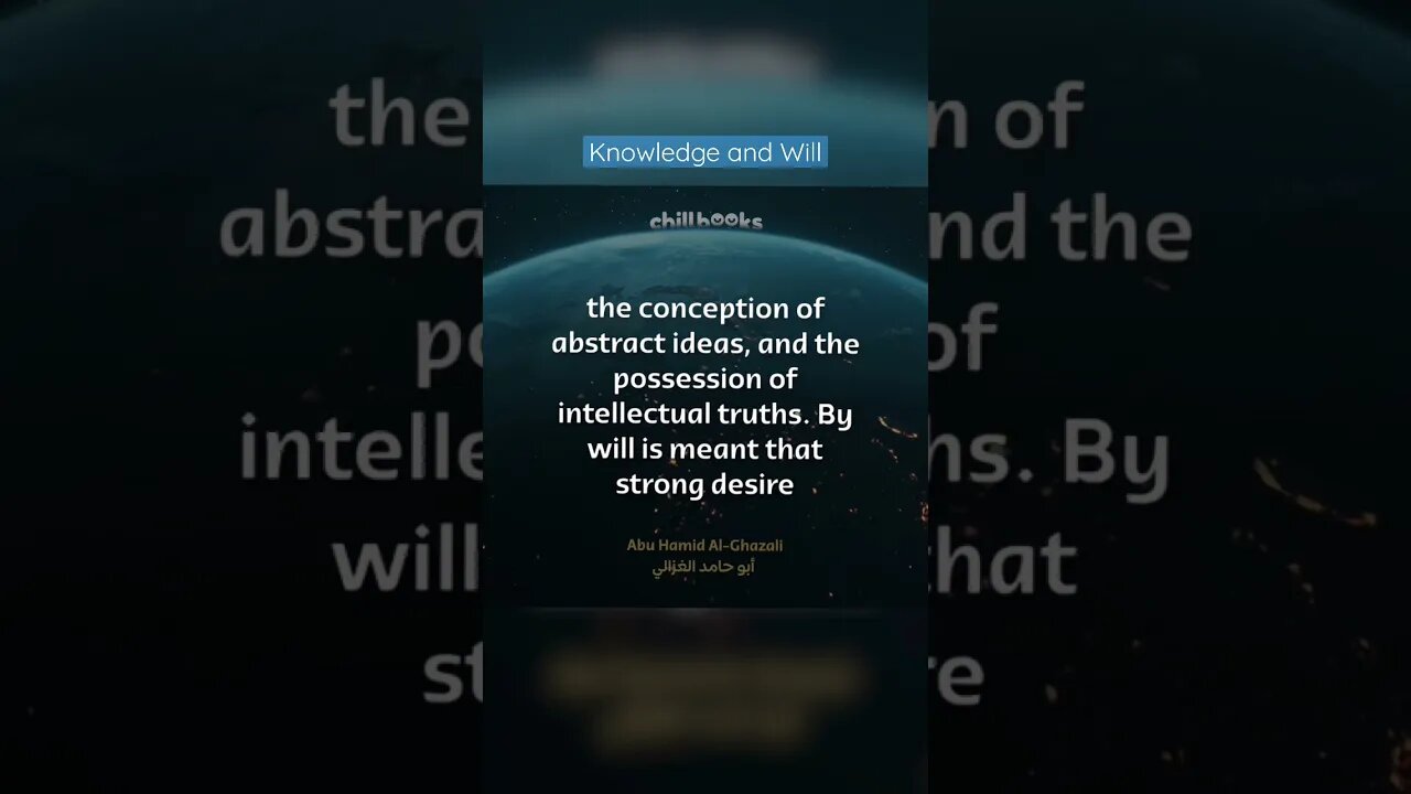 “Knowledge and Will are what differentiates humans from other animals” #shorts