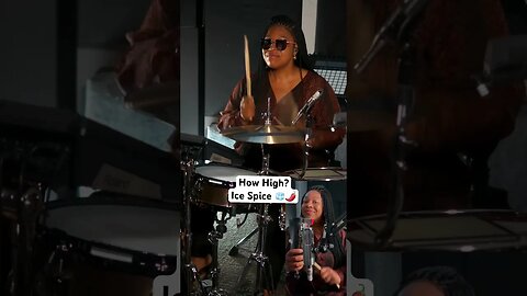 How High by @IceSpice (Drum Cover) “B.Richdrumz” #icespice #drumcover #shorts