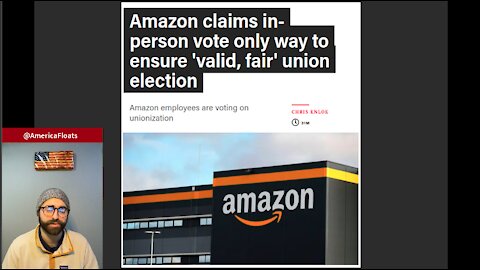 Amazon Claims Mail In Voting 'Insecure', Subject to 'Fraud'