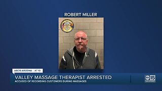 Valley massage therapist arrested