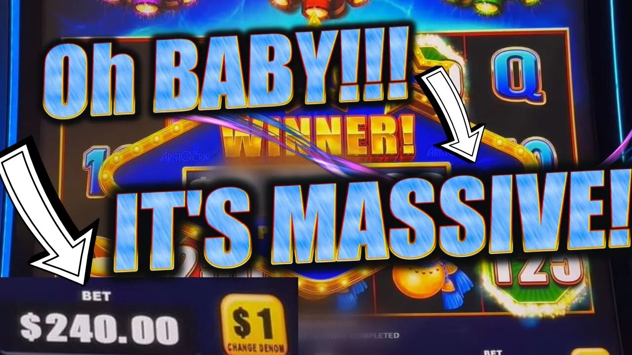 I Risked MY Entire Daily Budget On This Game! OH Baby- IT WAS WORTH IT! MASSIVE JACKPOT