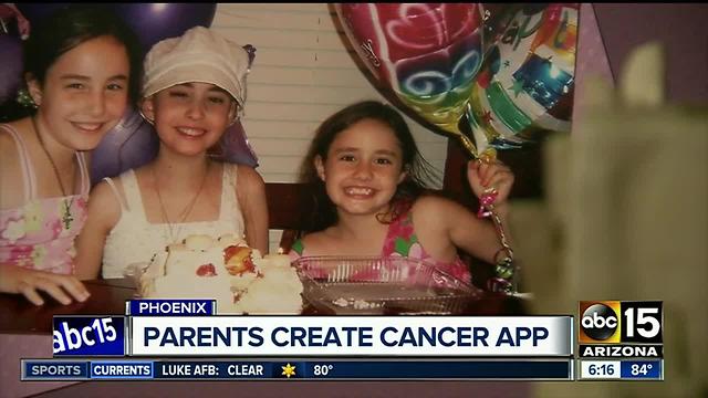 The Purple Society: Parents launch app after daughter's brain cancer death