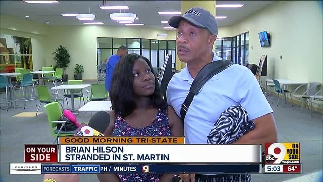 Honeymooning couple stranded by Irma return safely to Cincinnati