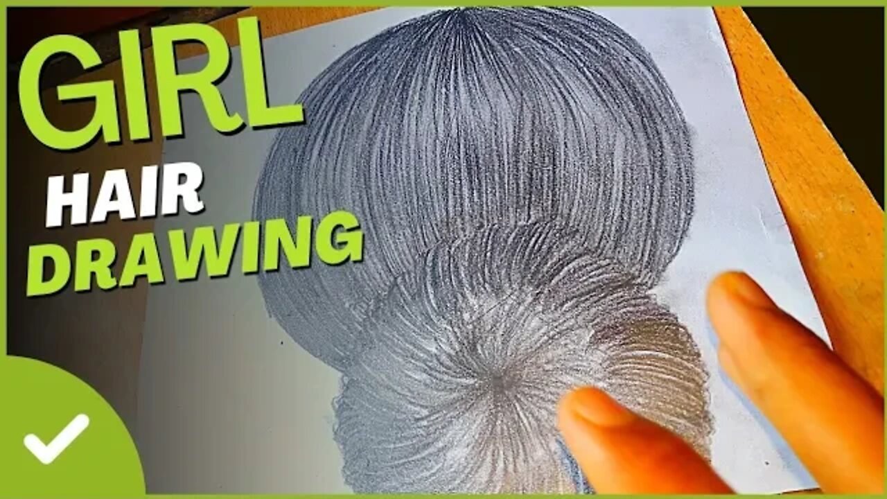 how to draw a realistic girl hairstyles drawing step by step