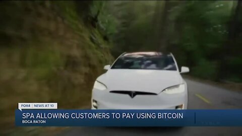 SPA allowing customers to pay using Bitcoin