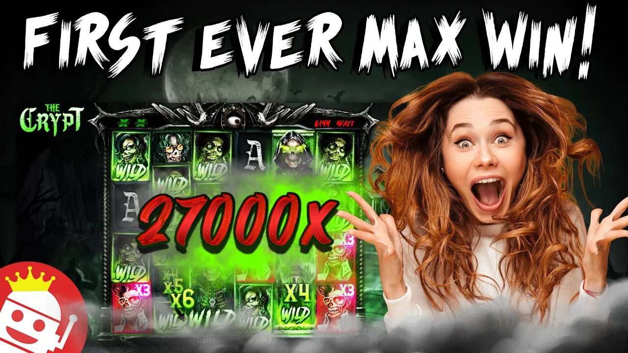 😱 THE CRYPT (NOLIMIT CITY) ⚡ FIRST EVER 27,000X MAX WIN!