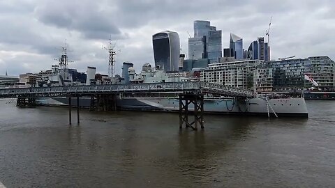 HMS Belfast River Thames London 16th May 2023