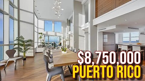 $8,750,000 Puerto Rico Beach Penthouse