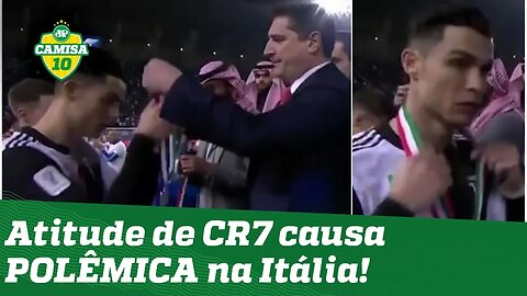 Não sabe perder? Essa atitude de Cristiano Ronaldo causou POLÊMICA na Itália!