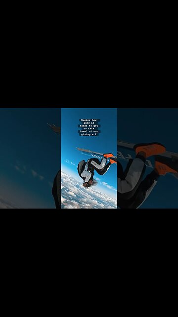 i wonder… 🤔 #skydiving #adrenaline #stunts