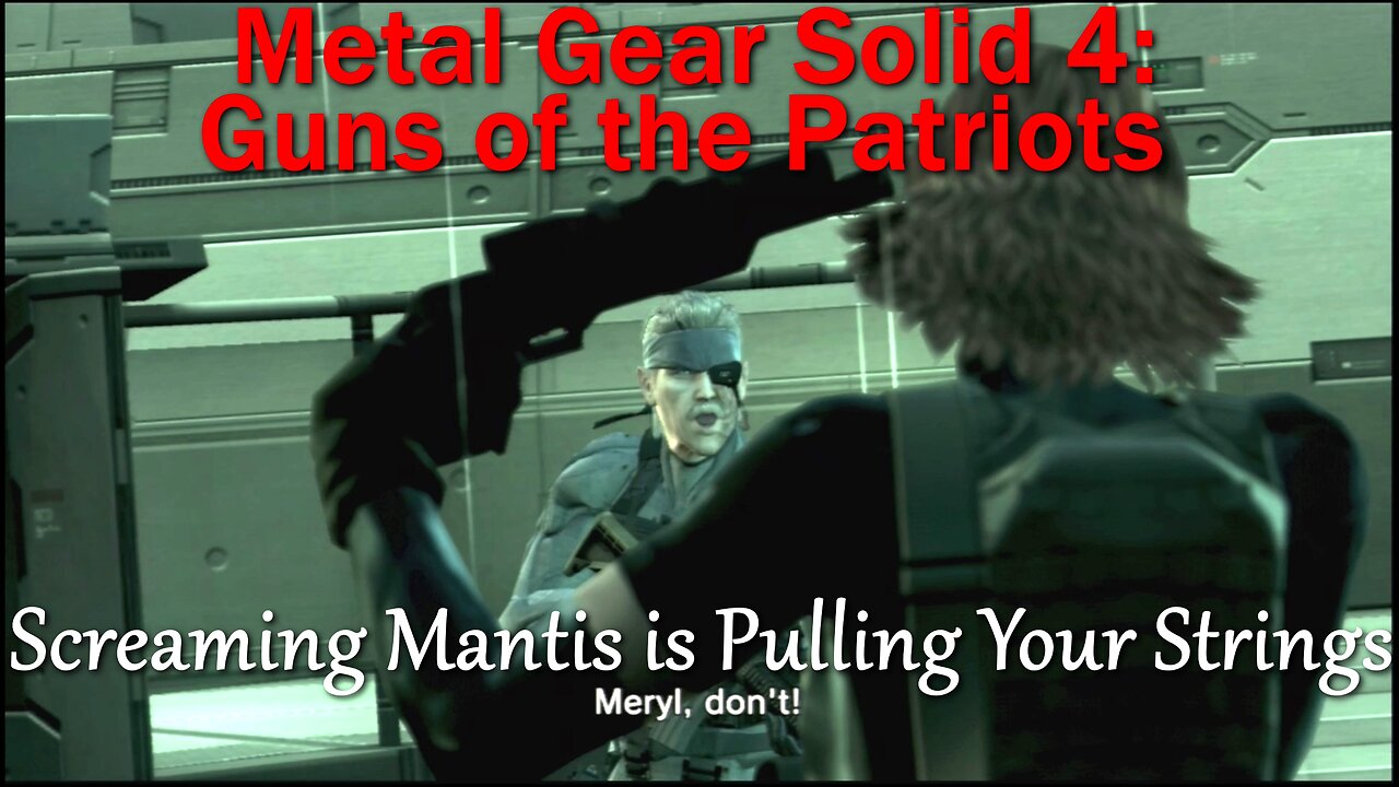 Metal Gear Solid 4: Guns of the Patriots- All Those Experimental Injections Left you Vulnerable