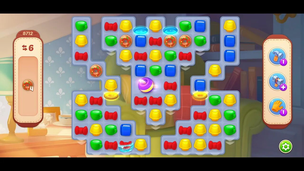 Playrix Homescapes Gameplay Walkthrough Level 8712