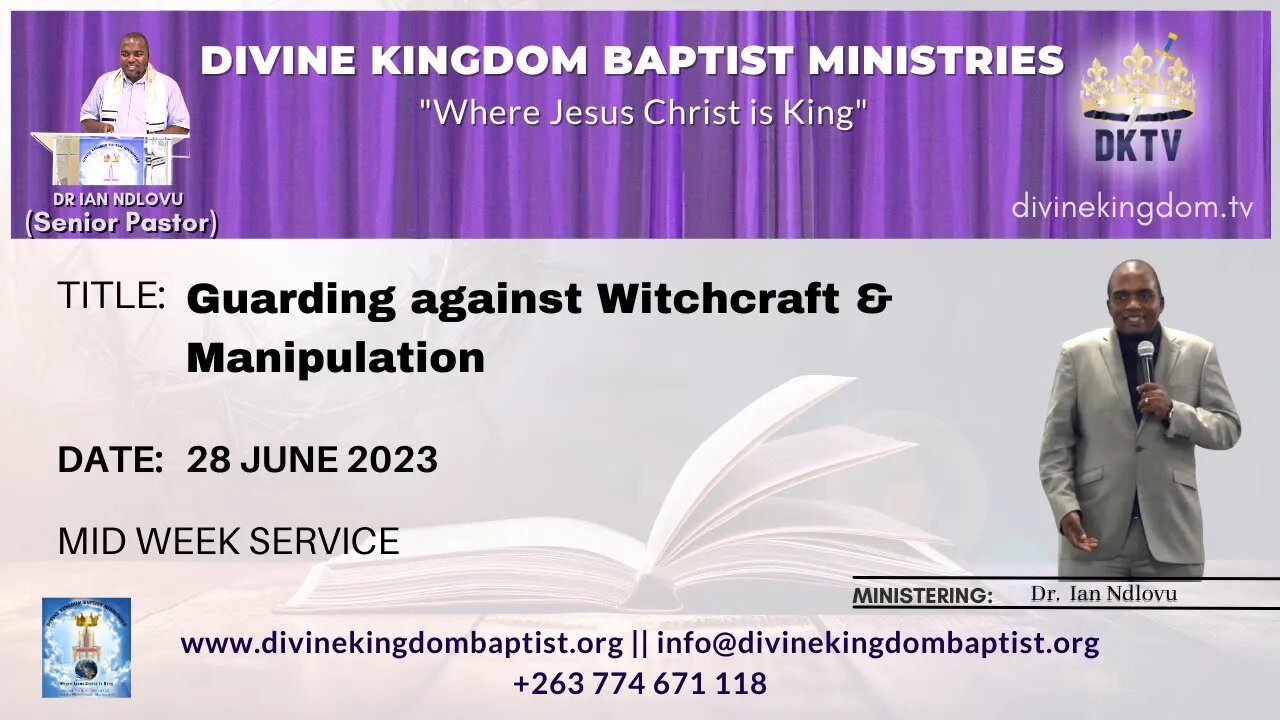 Guarding against Witchcraft & Manipulation [28/06/23]