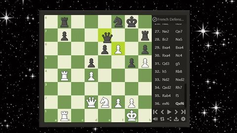 French Defense - PS; It ended in a draw.
