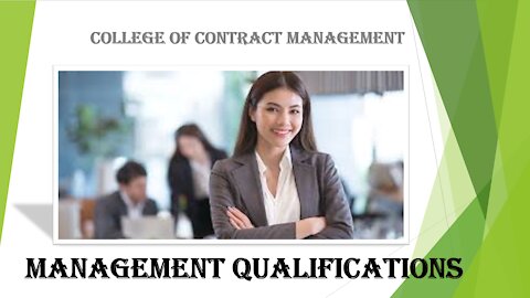 Management qualifications