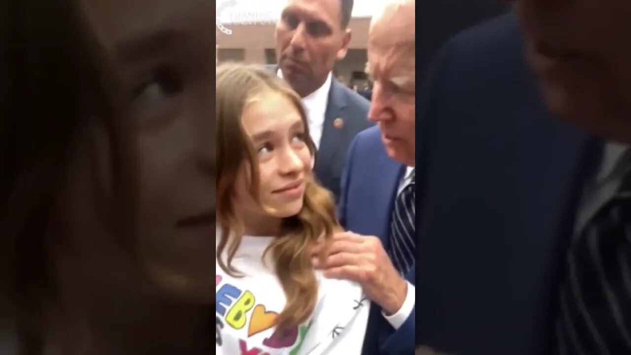 Pedo Pete Creep Joe Strikes Again. He can't help himself. #creepyjoe #biden