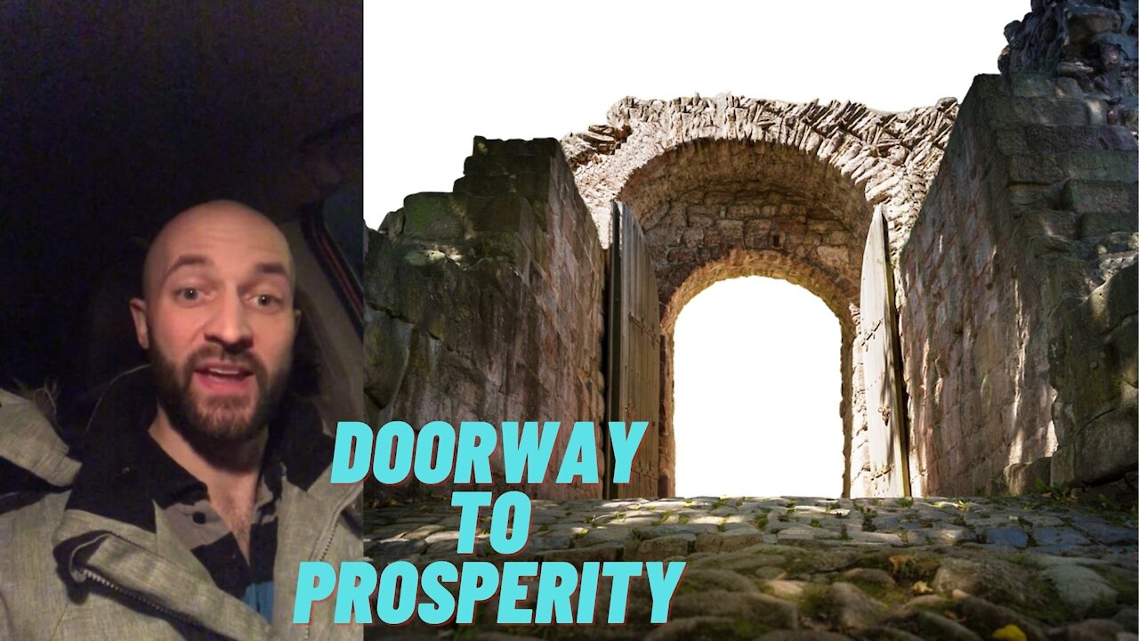 Talking Reiki & Vision I had today: DOORWAY TO PROSPERITY