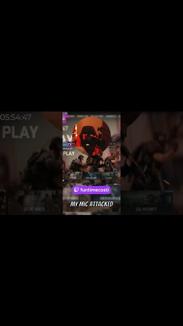MY MIC ATTACKED ME IN COD MW2! #shorts #mw2