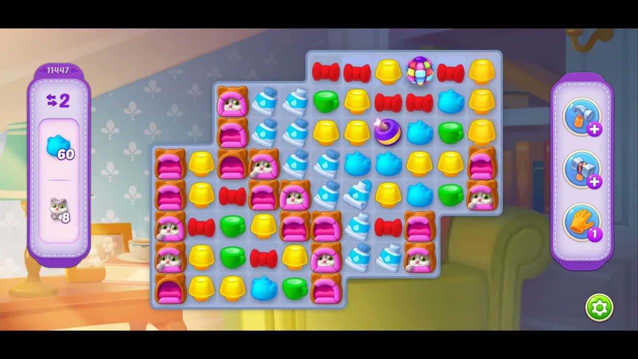 Playrix Homescapes Gameplay Walkthrough Level 11447